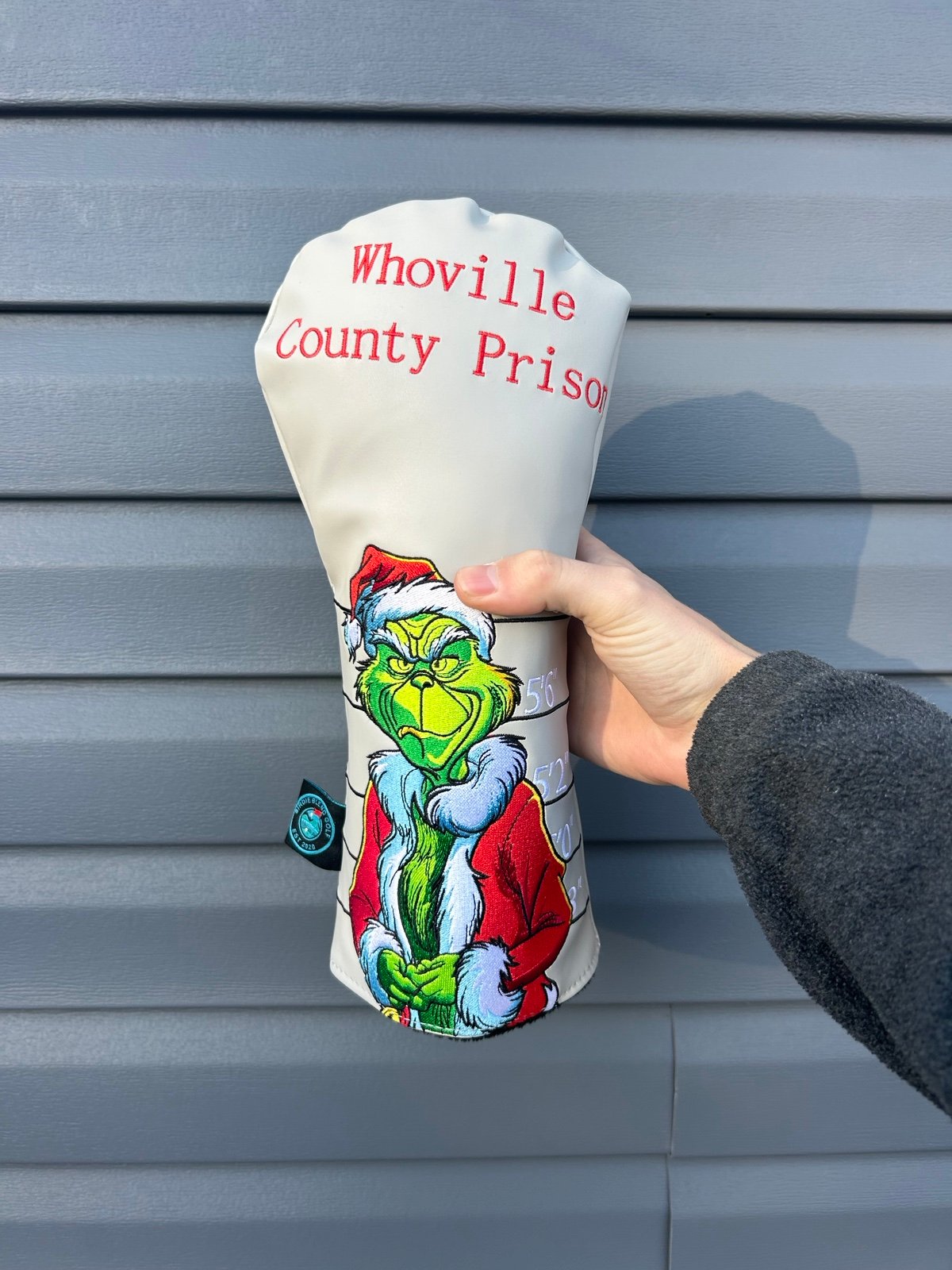 The Grinch Golf Driver Headcover