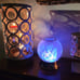 PartyLite ScentGlow rotating Tart Wax Melt Warmer - Butterfly Flurry Multicolor