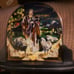 Stained glass suncatcher (Jesus with His sheep)