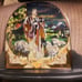 Stained glass suncatcher (Jesus with His sheep)