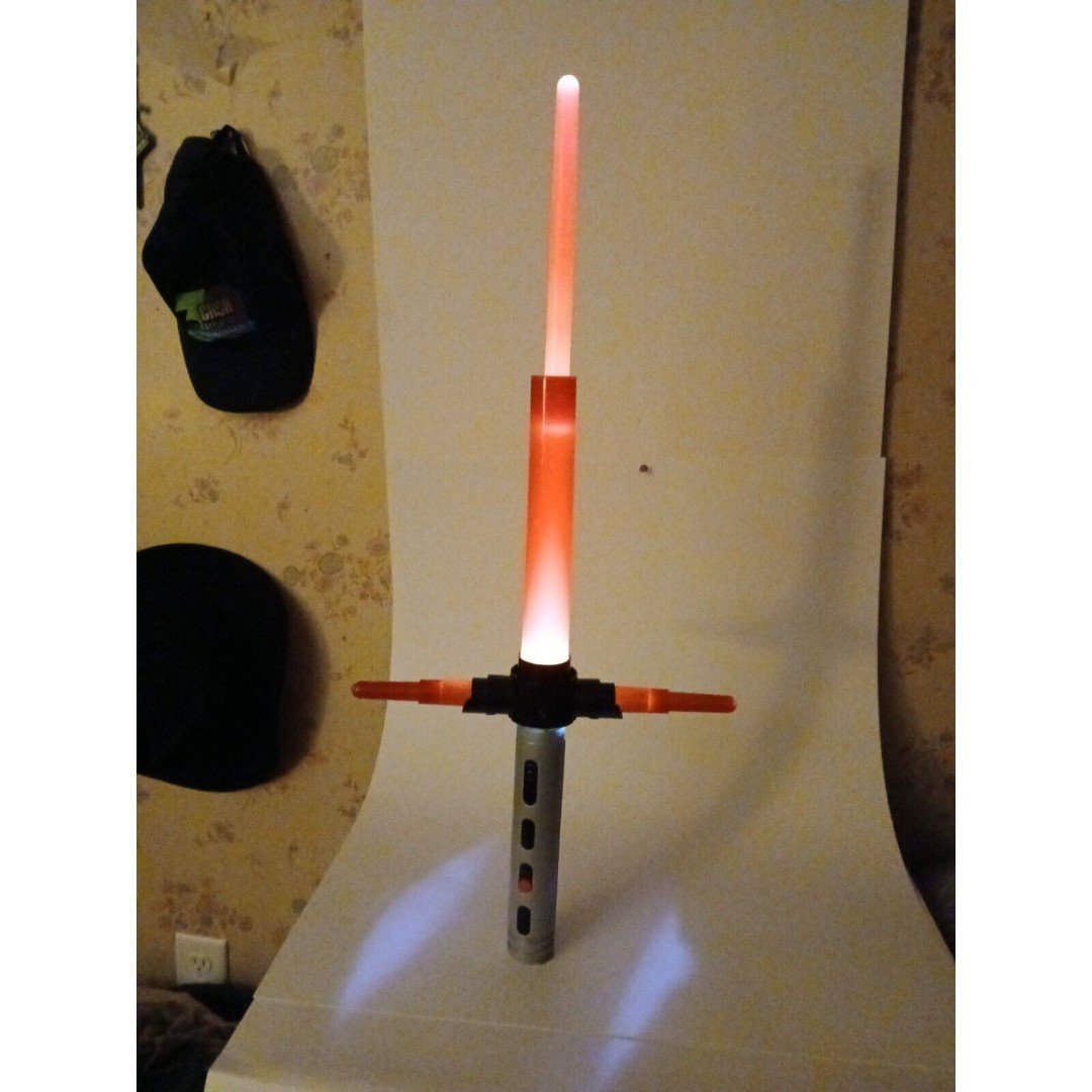 Star Wars Build Your Own Lightsaber Kylo Ren Red Telescopic Blade Disney Parks