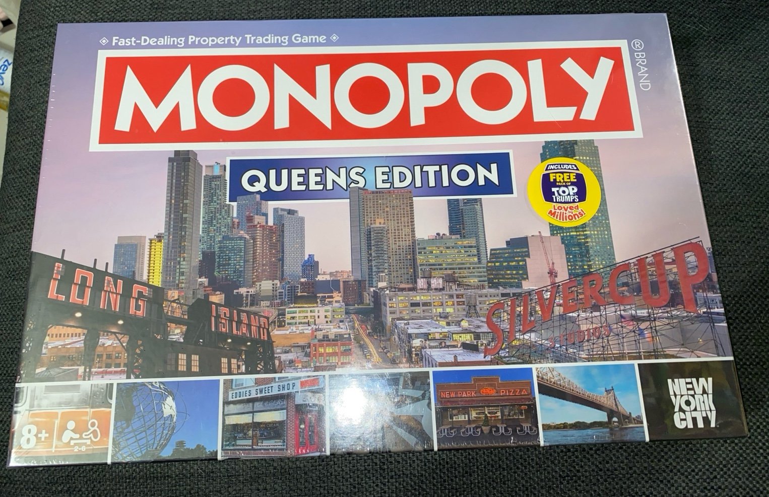 MONOPOLY BOARD GAME QUEENS NEW YORK NY EDITION BRAND NEW FACTORY SEALED