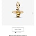 PANDORA Sparkling Bee charm