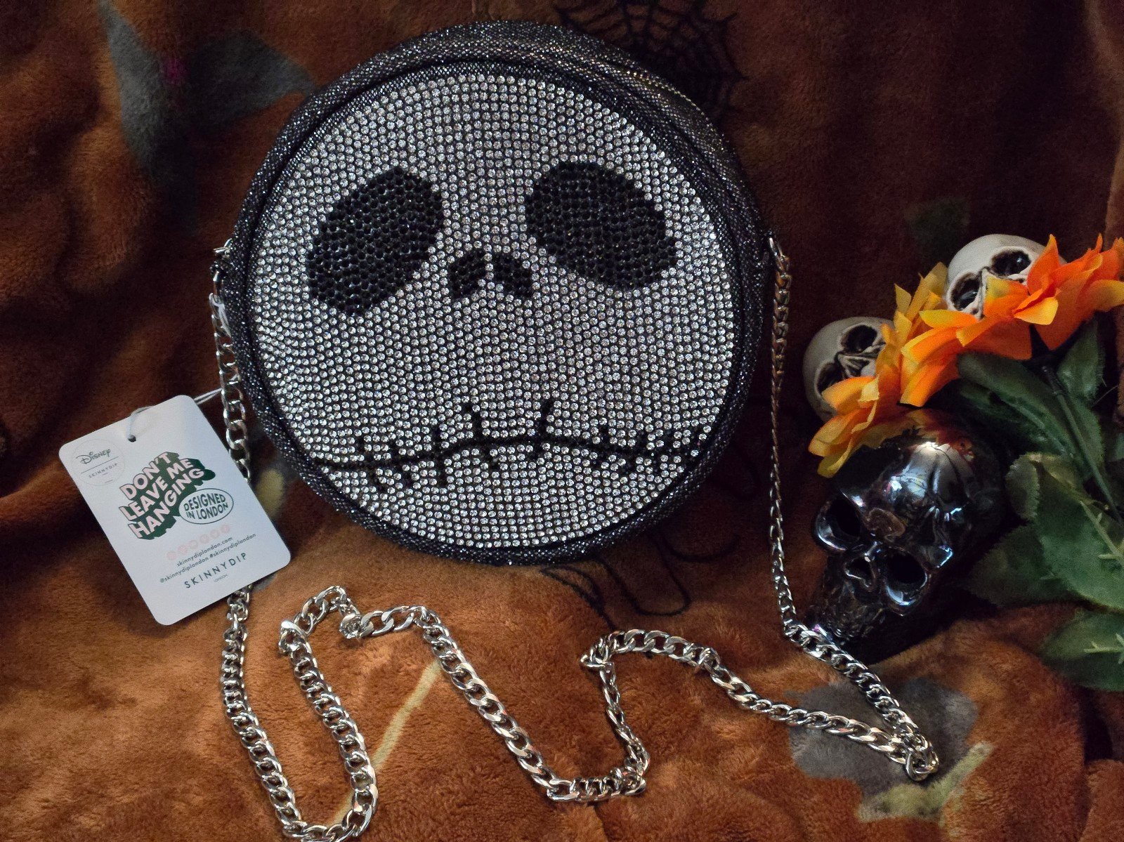 NWT Disney x Skinny Dip Jack Skellington Crossbody