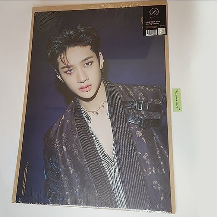 Stray Kids Bang Chan Unlock Go Live In Life Large Poster Set