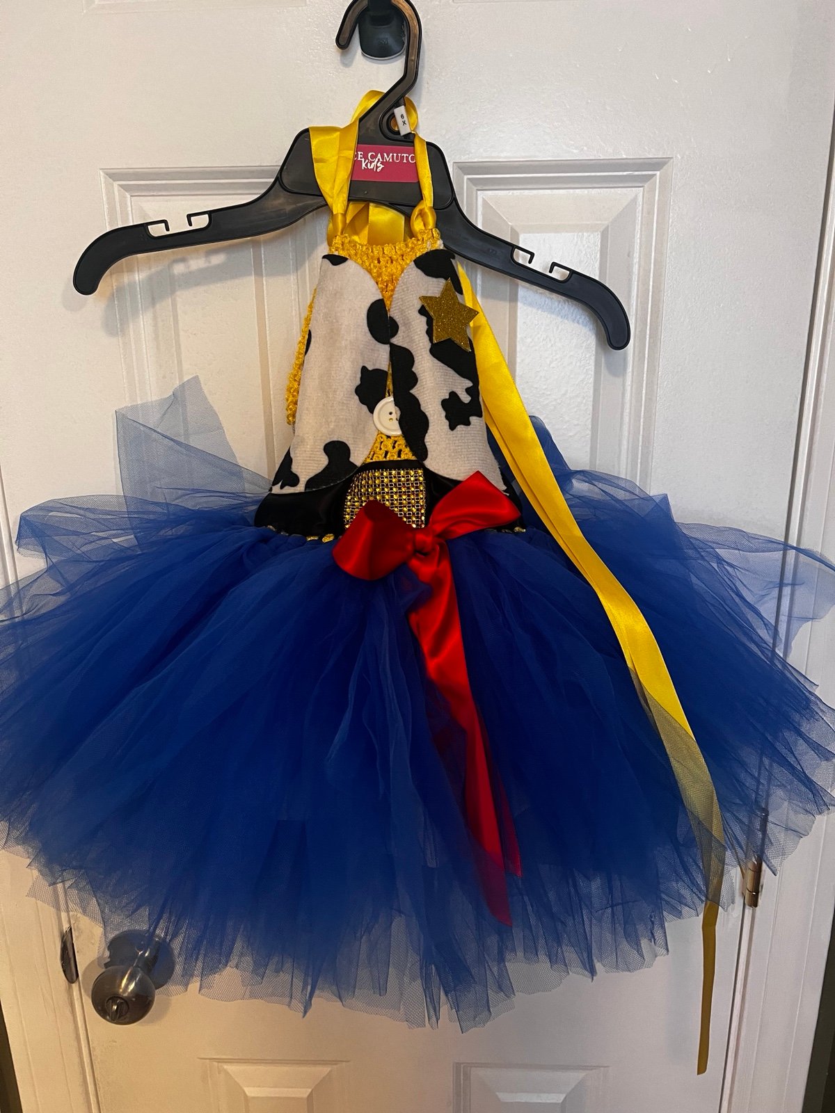 Toy Story Jessie tulle tutu costume Halloween dress up cosplay sz 3-4