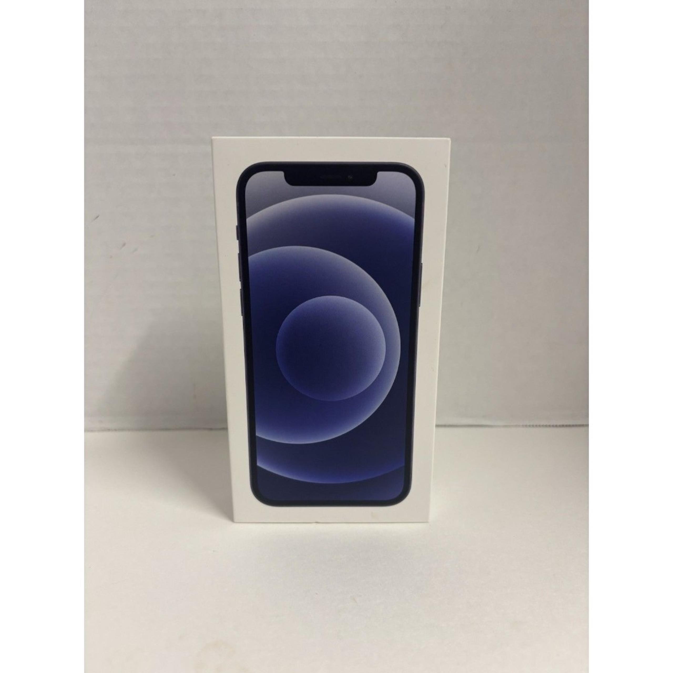 Apple iPhone 12 64 GB A2172 Black EMPTY BOX Only Sim ejector tool Sticker
