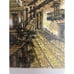 Beautiful Mid Century Watercolor Pen and Ink Painting Signed