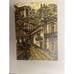 Beautiful Mid Century Watercolor Pen and Ink Painting Signed