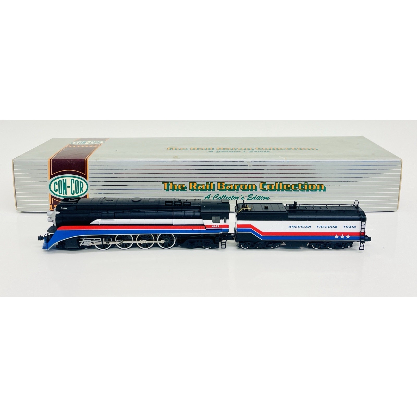 Con-Cor N American Freedom Train GS-4 4-8-4 Northern Steam Locomotive 01-3863