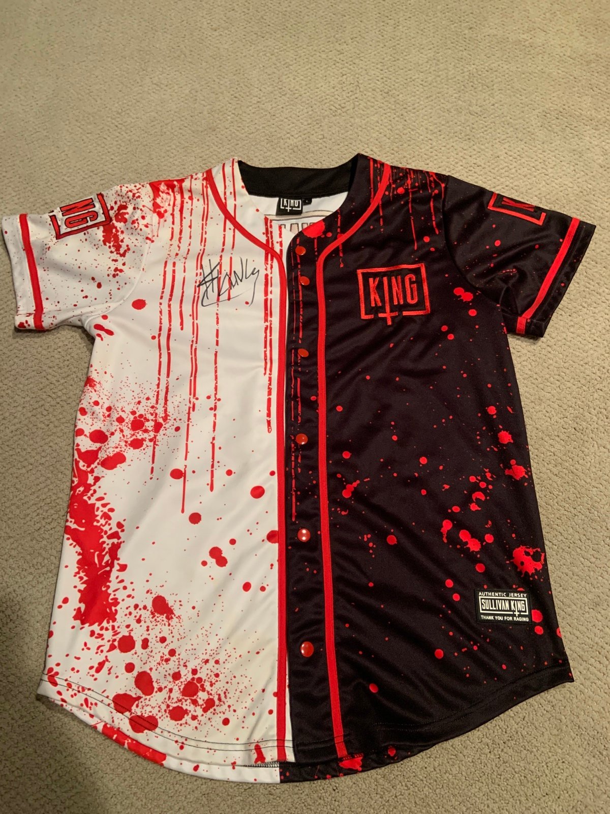 *SIGNED* Sullivan King Split Dye 2024 Jersey (L)