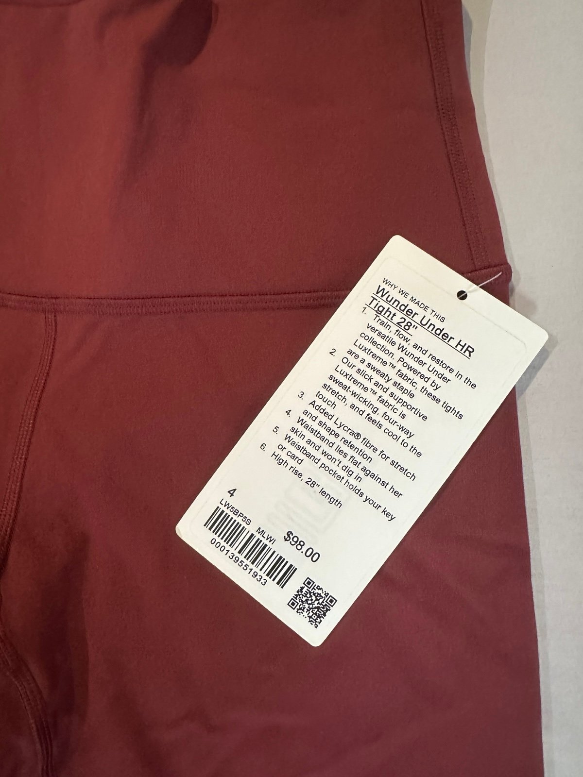 lululemon leggings new with tags