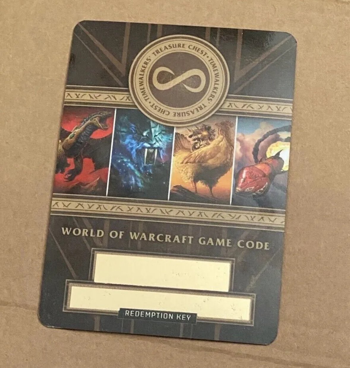 World of Warcraft Blizzcon Timewalkers Treasure Chest