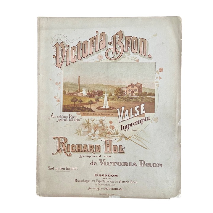 Vintage Victoria Bron Valse Impromptu Sheet Music By Richard Hol
