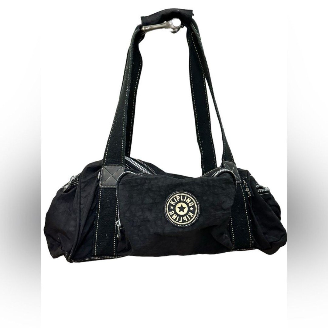 Kipling Black Large Nylon Travel Bag Duffle bag
