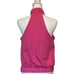 Express Barbie Pink Cotton Elastic Halter Tank Top Women’s Medium