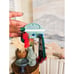 VTG Set Of 3 Patchwork Fabric Wreath, Antique Xmas Mini Stocking & Hallmark 2004