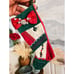 VTG Set Of 3 Patchwork Fabric Wreath, Antique Xmas Mini Stocking & Hallmark 2004