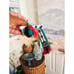 VTG Set Of 3 Patchwork Fabric Wreath, Antique Xmas Mini Stocking & Hallmark 2004