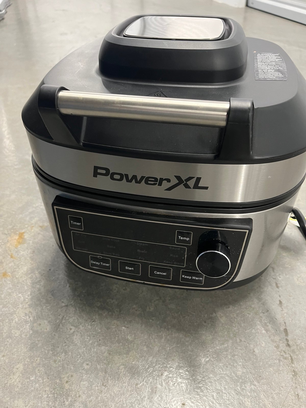 Power XL Grill Air Fryer Combo