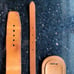 Louis Vuitton 3 pc luggage bag tag set. Strap poignet leather