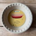 Le Creuset Stoneware Pie Dish 9 Dimpled Edges, Sugar Pink NEW