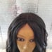 Human hair wavy lace front bob wig
