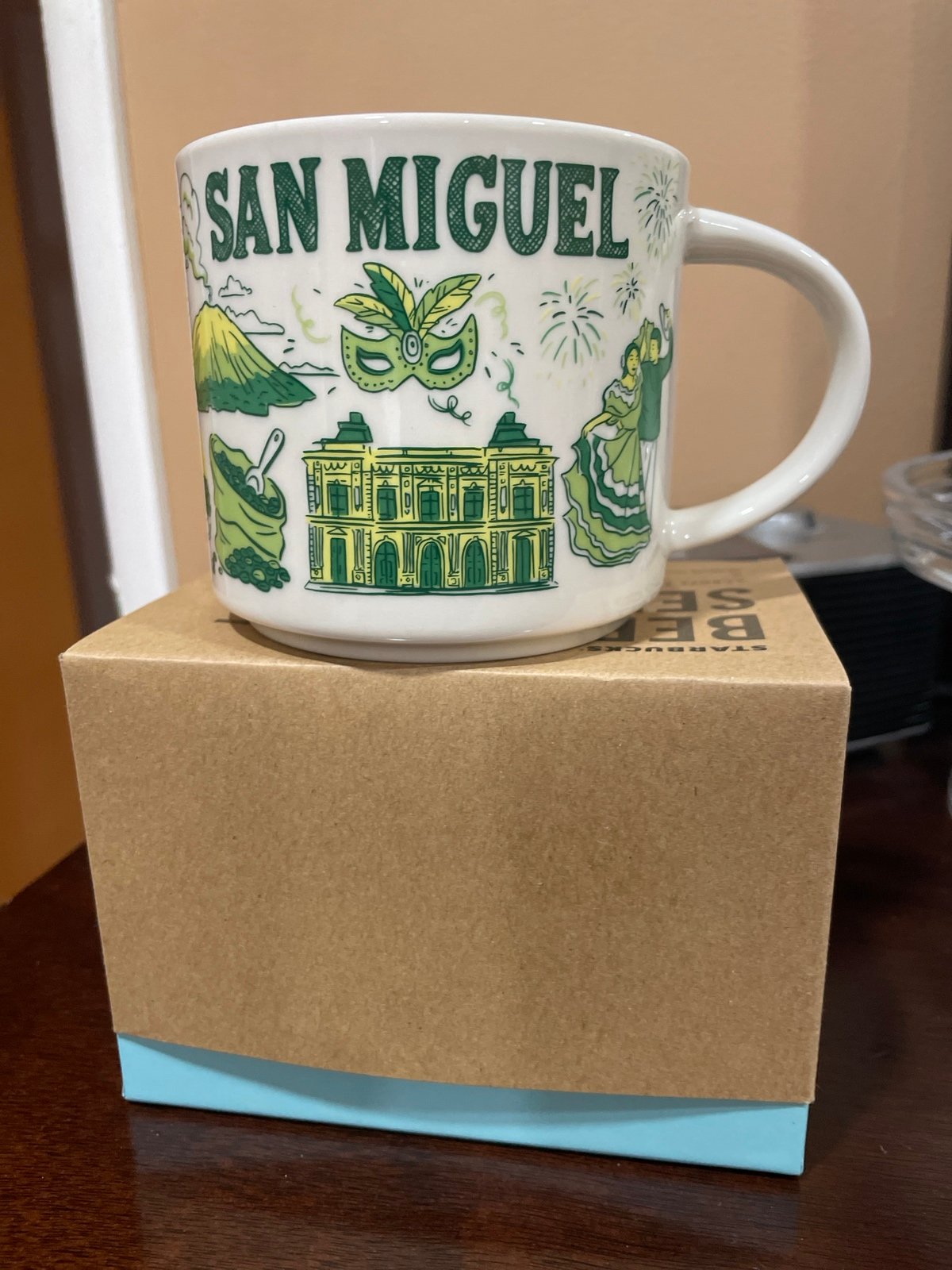 New W/SKU The Holy Grail Mug Starbucks San Miguel,El Salvador BEEN THERE SERIES