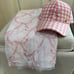 PINK BOW SCARF & JUICY COUTURE PINK GINGHAM BASEBALL CAP
