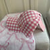 PINK BOW SCARF & JUICY COUTURE PINK GINGHAM BASEBALL CAP