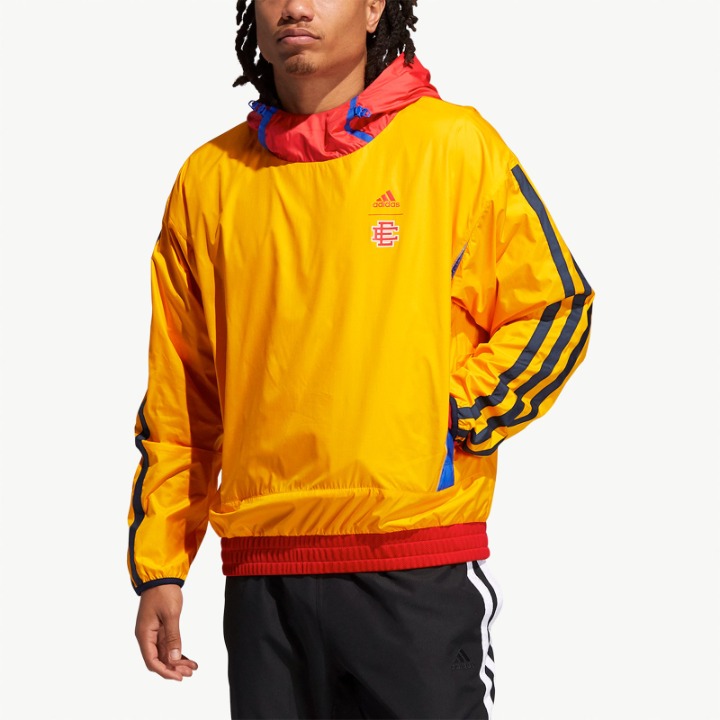 Adidas x Eric Emmanuel McDonald's Hoodie Windbreaker H16555 size LARGE NWT