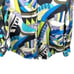 Maus & Hoffman 100% silk artsy print button up blouse Sz S