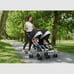 Jeep TurboGlyde Side by Side Double Stroller by Delta Children, Black