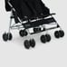 Jeep TurboGlyde Side by Side Double Stroller by Delta Children, Black