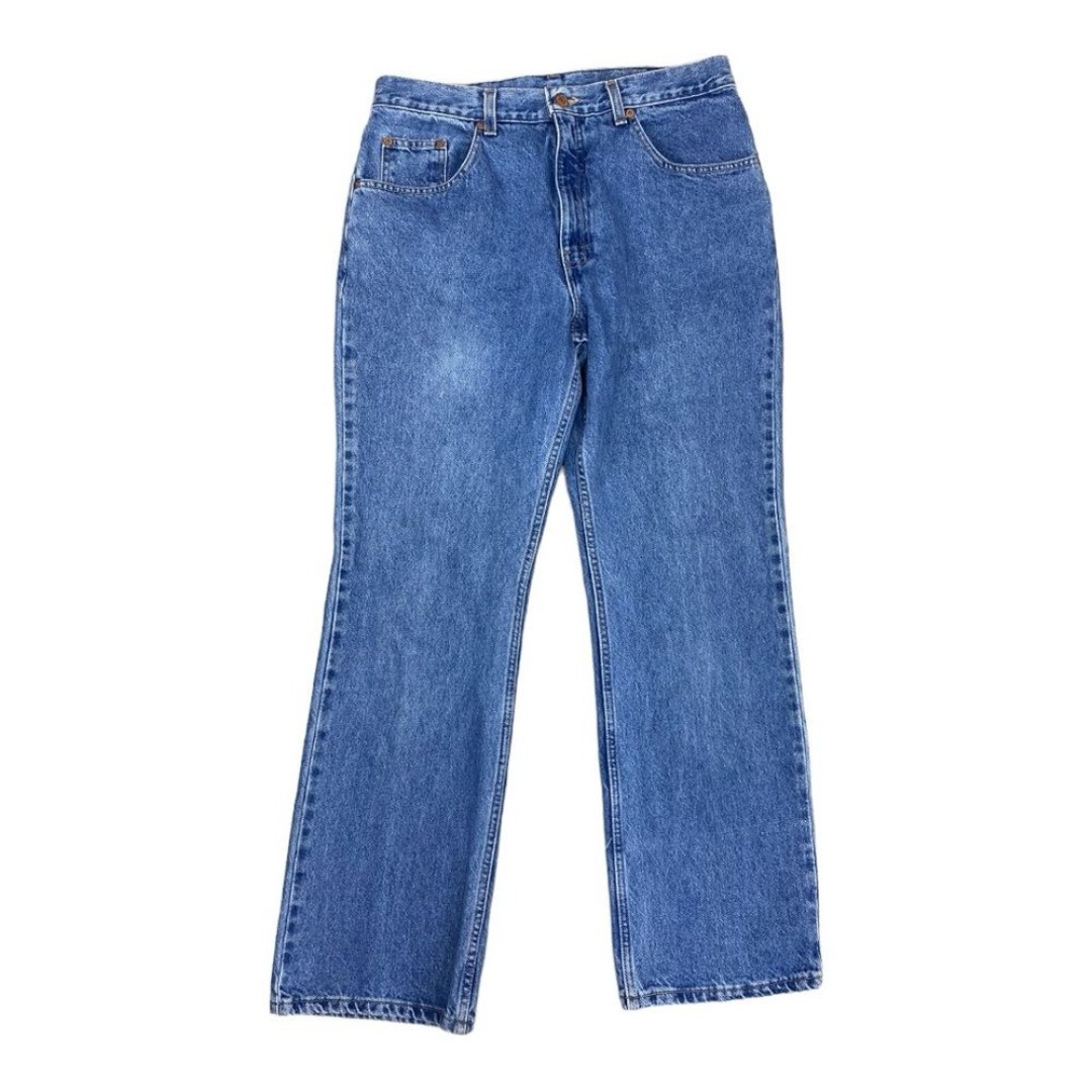 Vintage 70s Brittania High Rise Flare Cotton Jean Size 14