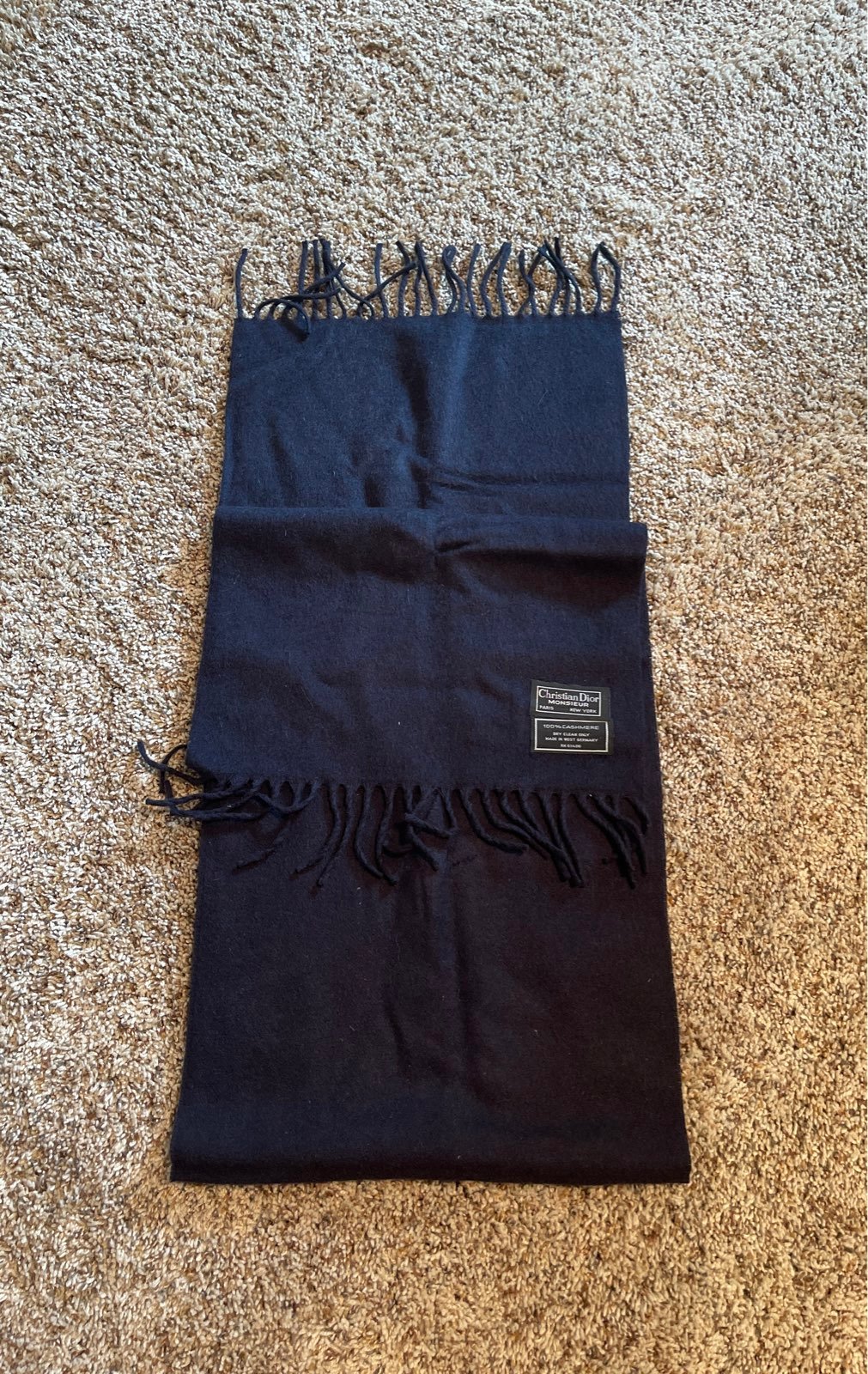 Christian Dior Cashmere Scarf
