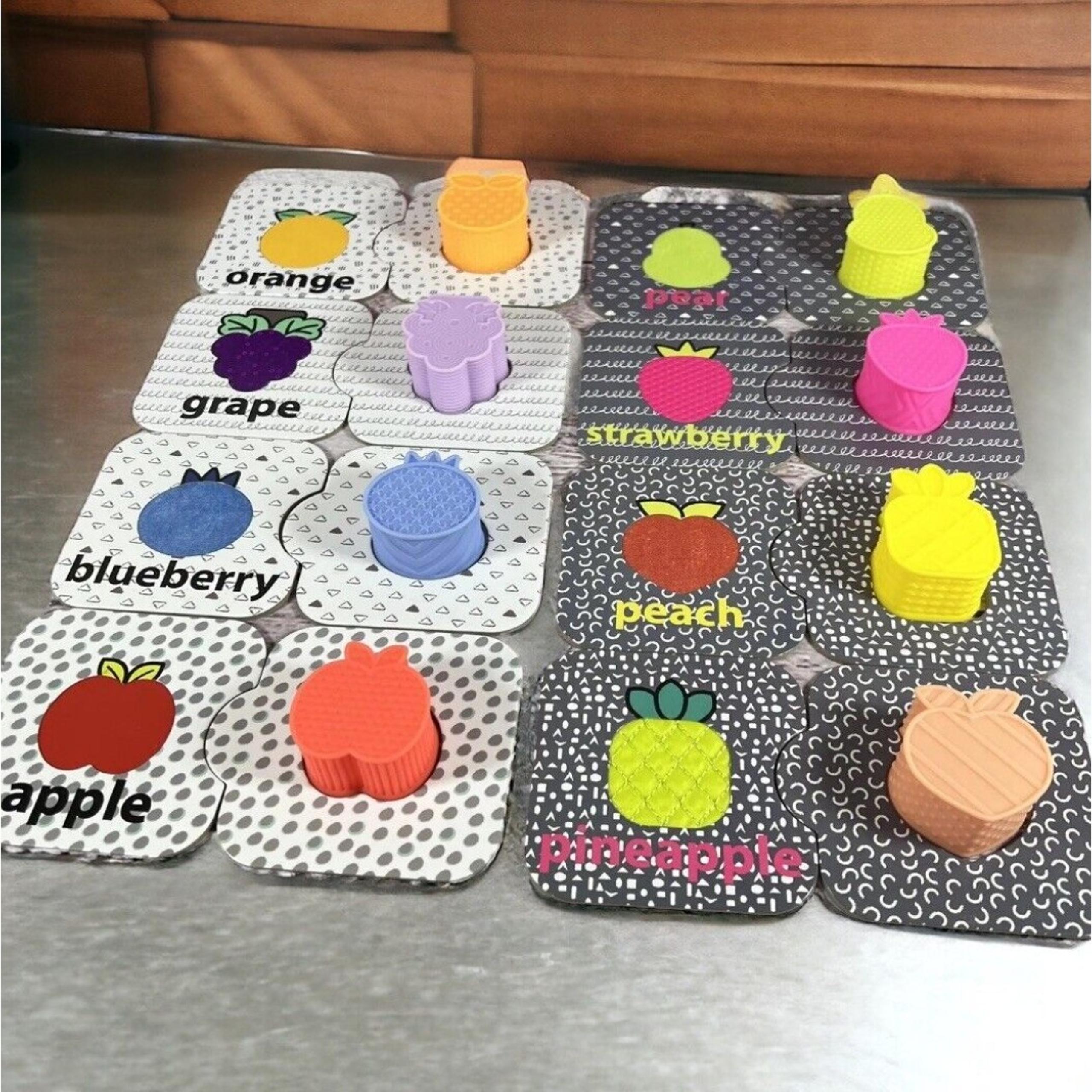 Infantino Baby/Toddler Toy My 1st Sensory & Shapes Puzzle 24pc Learning Blocks