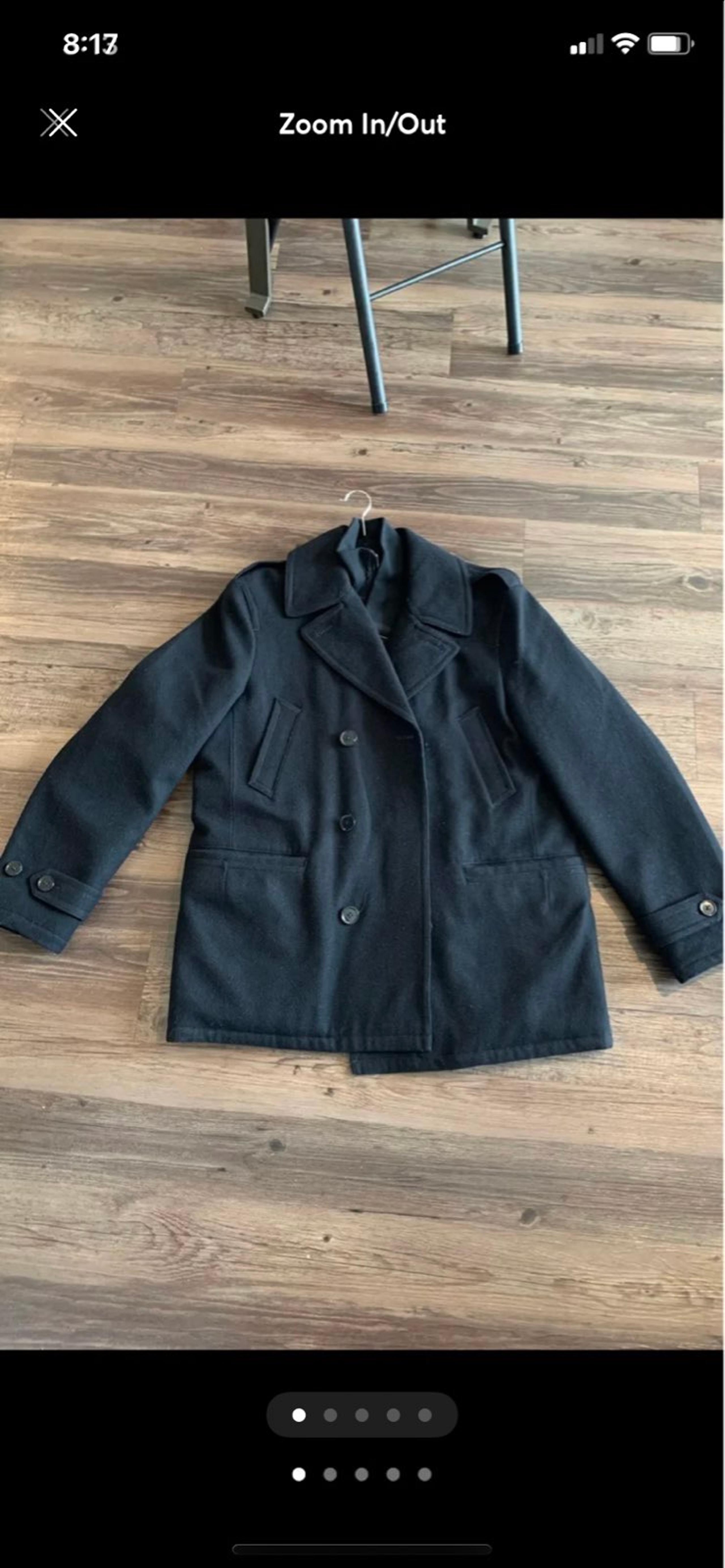 Men's Express pea coat