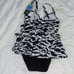 Swim Solutions Black/White One Piece 8