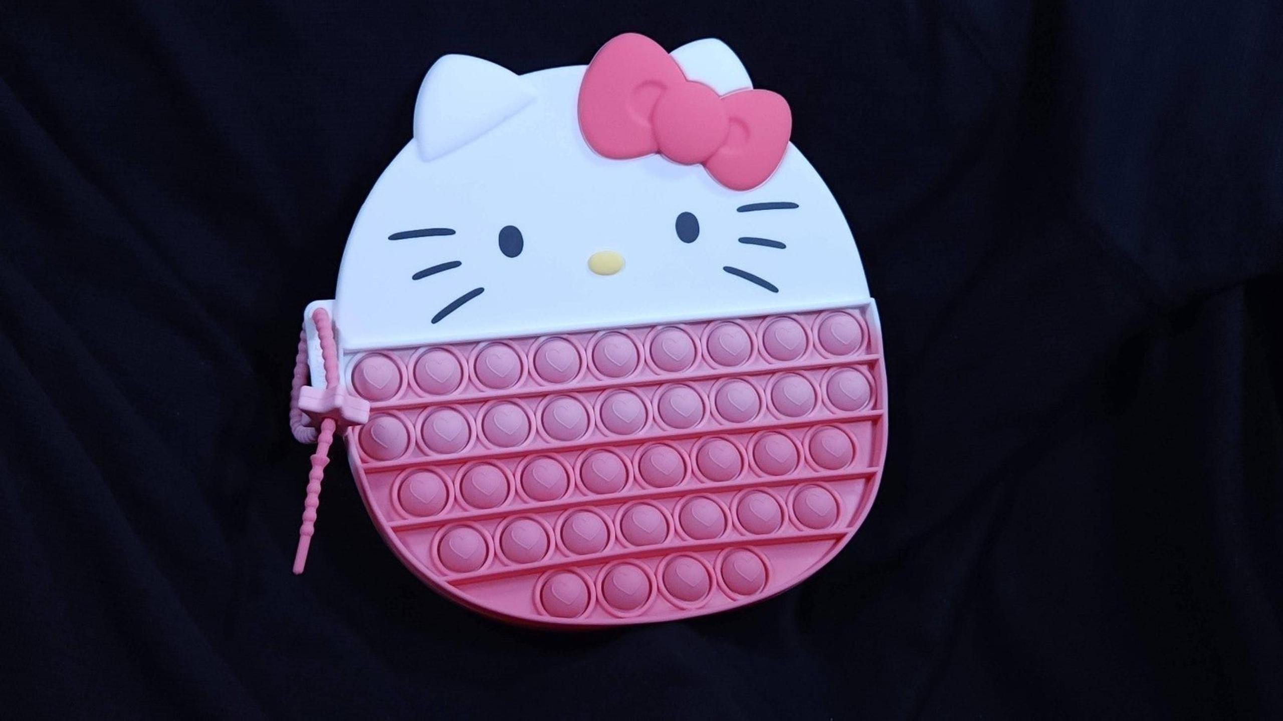 Big pink hello kitty popit new