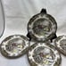 Johnson Bros 6 Bread Plates Friendly Village Sugar Maples Set of 4