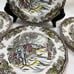 Johnson Bros 6 Bread Plates Friendly Village Sugar Maples Set of 4