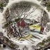 Johnson Bros 6 Bread Plates Friendly Village Sugar Maples Set of 4