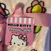 Spring Hello Kitty throw blanket