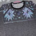 Victoria’s Secret PINK Iridescent Fair Isle Sequin Bling Crewneck Sweatshirt - L