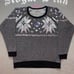 Victoria’s Secret PINK Iridescent Fair Isle Sequin Bling Crewneck Sweatshirt - L