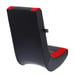 Classic Video Rocker Gaming Chair Faux Leather Mesh Black/Red