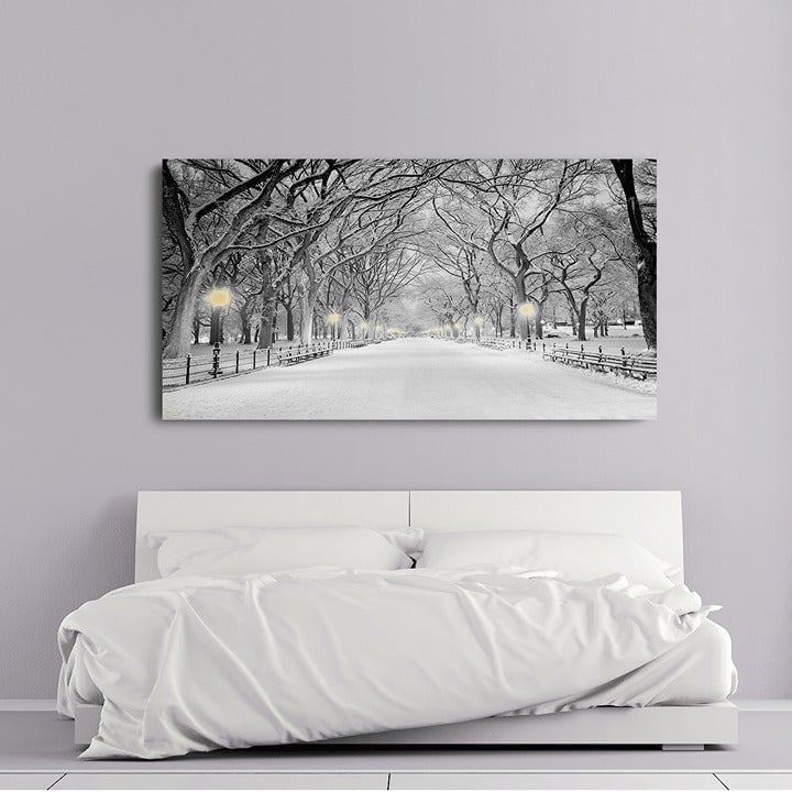 Studio 500 The poets walk Canvas 58 x 28 x 1.5 in Hi-Res Giclee Print w/Wood