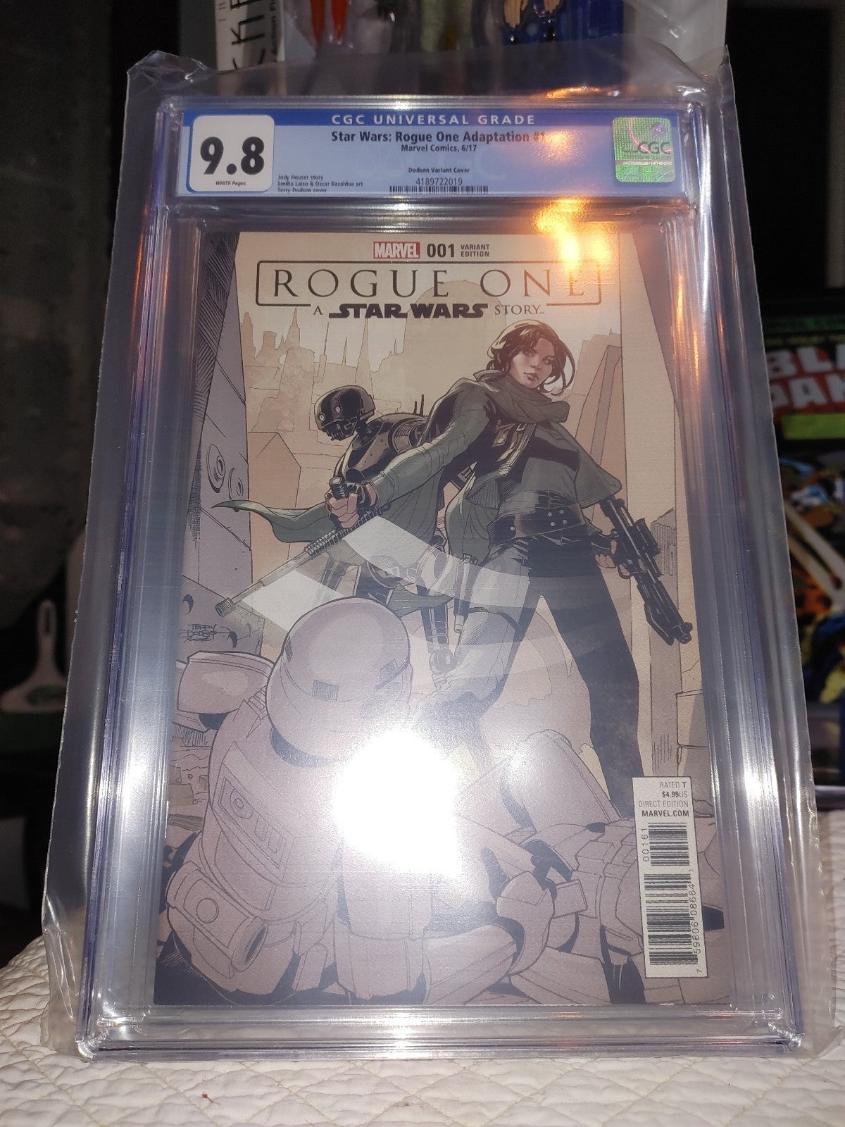 CGC 9 .8 Star Wars Rogue One 1:25