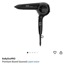Babyliss Pro Studio Design Blow Dryer